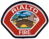 Abzeichen Fire Department Rialto