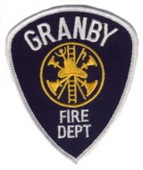 Abzeichen Fire Department Granby