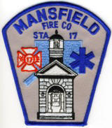 Abzeichen Fire Company No. 17 Mansfield 
