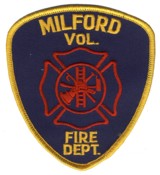 Abzeichen Volunteer Fire Department Milford
