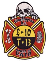 Abzeichen Fire Department District of Columbia / Fire House 10