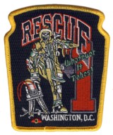 Abzeichen Fire Department District of Columbia / Rescue 1