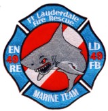 Abzeichen Fire Department Fort Lauderdale / Engine 49