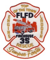 Abzeichen Fire Department Fort Lauderdale / Engine 35 / Ladder 35 / Rescue 35
