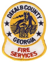 Abzeichen Fire Services DeKalb County