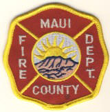 Abzeichen Fire Department Maui