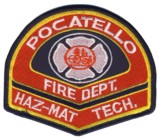 Abzeichen Fire Department HAZ-MAT Tech. Pocatello