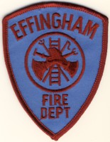 Abzeichen Fire Department Effingham
