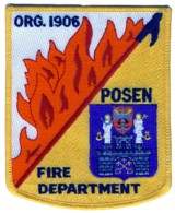 Abzeichen Fire Department Posen
