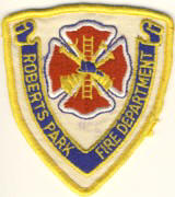 Abzeichen Fire Department Roberts Park