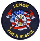 Abzeichen Fire and Rescue Lenox