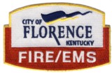 Abzeichen Fire Department City of Florence