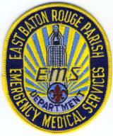 Abzeichen EMS Department Baton Rouge