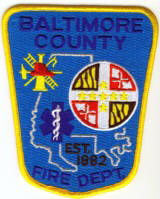 Abzeichen Fire Department Baltimore County