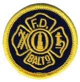 Abzeichen Fire Department Baltimore City