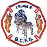 Abzeichen Fire Department Boston / Station 8