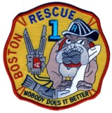 Abzeichen Fire Department Boston / Station 10