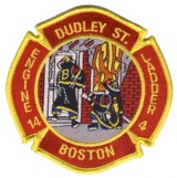 Abzeichen Fire Department Boston / Station 14