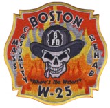 Abzeichen Fire Department Boston / Station 25