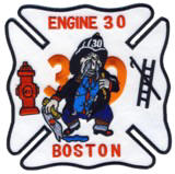 Abzeichen Fire Department Boston / Station 30