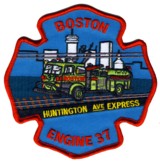 Abzeichen Fire Department Boston / Station 37