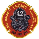Abzeichen Fire Department Boston / Station 42