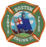 Abzeichen Fire Department Boston / Station 50