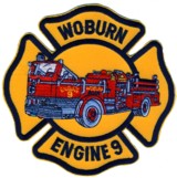 Abzeichen Fire Department Woburn / Engine 9