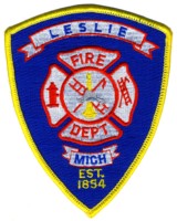 Abzeichen Fire Department Leslie