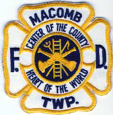 Abzeichen Fire Department Macomb Township