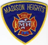Abzeichen Fire and EMS Madison Heights