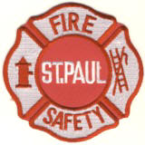 Abzeichen Fire Safety St. Paul