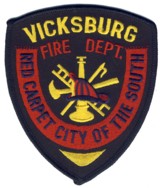 Abzeichen Fire Department Vicksburg