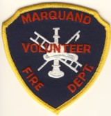 Abzeichen Volunterr Fire Department Marquand