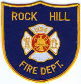 Abzeichen Fire Department Rock Hill