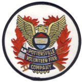 Abzeichen Volunteer Fire Company Pottersville