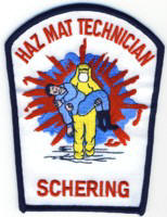 Abzeichen HazMat Technician Schering / Springfield