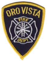 Abzeichen Fire Department Oro Vista
