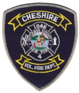 Abzeichen Volunteer Fire Department Cheshire