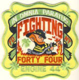 Abzeichen Fire Department City of New York / Engine 44