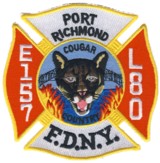 Abzeichen Fire Department City of New York / Engine 157