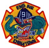 Abzeichen Fire Department City of New York / Engine 9