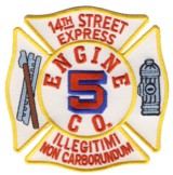 Abzeichen Fire Department City of New York / Engine 5