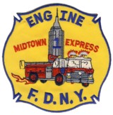 Abzeichen Fire Department City of New York / Engine 1