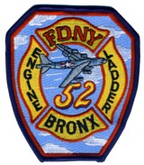 Abzeichen Fire Department City of New York / Engine 52 / Ladder 52