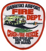 Abzeichen Crash-Fire-Rescue Gabrenski Airport / NY