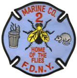 Abzeichen Fire Department City of New York / Marine Company No. 2 