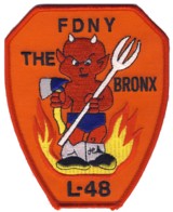 Abzeichen Fire Department City of New York / Ladder 48