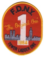 Abzeichen Fire Department City of New York / Tower Ladder 1