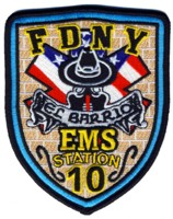 Abzeichen Fire Department New York / EMS 10